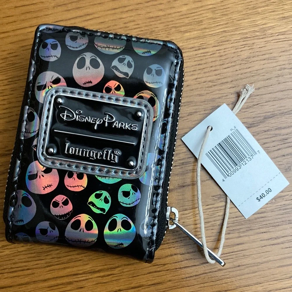 Loungefly Disney Parks Jack Skellington Zipper Wallet (NWT)